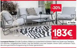 Rusta LoungeSet Nantes Angebot