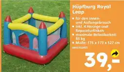 Globus Baumarkt Hüpfburg Royal Leap Angebot