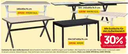 Rusta Esstische für den Außenbereich Angebot