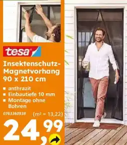 Globus Baumarkt tesa Insektenschutz-Magnetvorhang Angebot