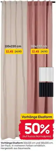 Rusta Vorhänge Elsaform Angebot