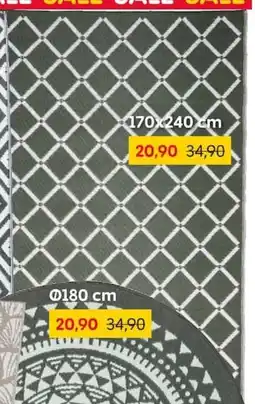 Rusta Bastteppiche 170x240 cm Angebot