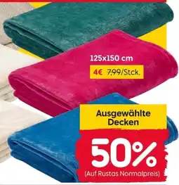 Rusta Decke 125*150 cm Angebot
