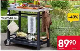 Rusta Grillwagen 95x59x83 cm. Angebot