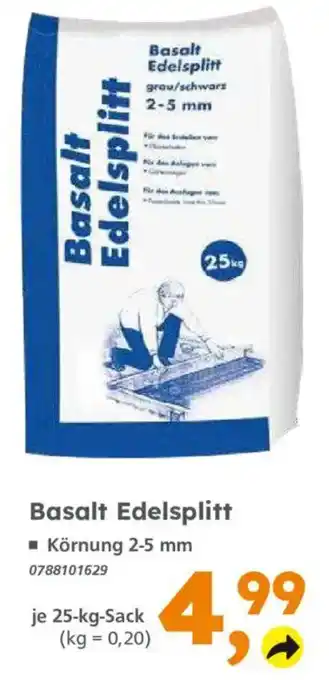 Globus Baumarkt Basalt Edelsplitt Angebot
