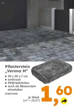 Globus Baumarkt Pflasterstein „Verona M“ Angebot