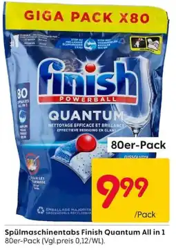 Rusta Spülmachinentabs Finish Quantum All in 1 Angebot