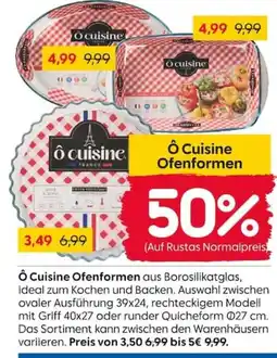 Rusta Ô Cuisine Ofenformen Angebot