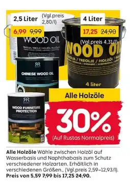 Rusta Alle Holzöle Angebot