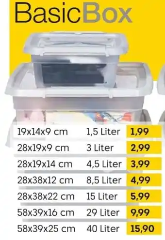 Rusta BasicBox Angebot