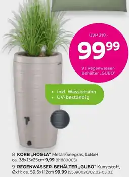Mömax REGENWASSER-BEHÄLTER „GUBO" Angebot