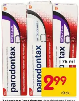Rusta Zahnpasta Parodontax Angebot