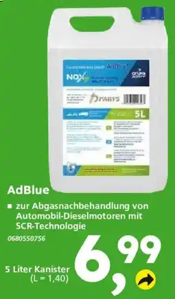 Globus Baumarkt AdBlue Angebot