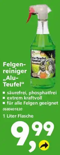 Globus Baumarkt Felgenreiniger "Alu-Teufel" Angebot