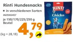 Globus Baumarkt Rinti Hundesnacks Angebot