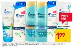 Rusta Head & Shoulders Shampoo und Pflegespülung Angebot