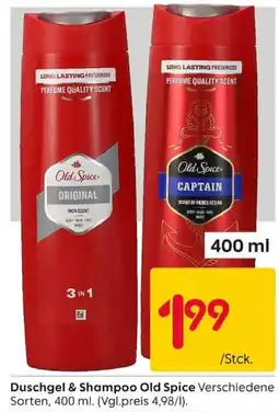 Rusta Old Spice Duschgel & Shampoo Angebot