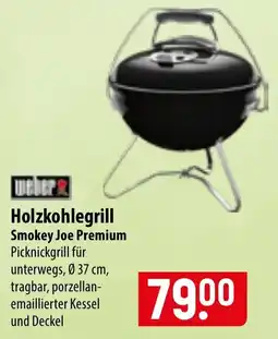 Famila Nord Ost weber Holzkohlegrill Smokey Joe Premium Angebot