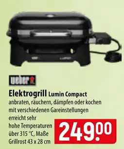 Famila Nord Ost Elektrogrill Lumin Compact Angebot