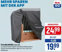 Famila Nord Ost Strandkorbhülle Deluxe XXL Angebot