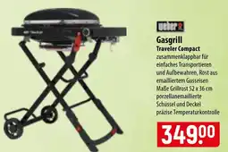 Famila Nord Ost Weber Gasgrill Traveler Compact Angebot