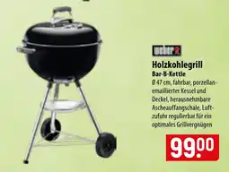 Famila Nord Ost weber Holzkohlegrill Bar-B-Kettle Angebot
