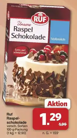 Famila Nord West Ruf Raspelschokolade Angebot