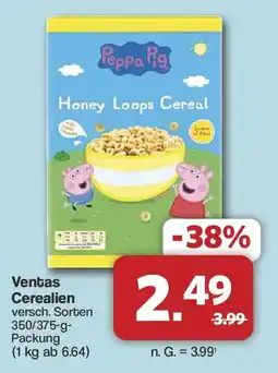 Famila Nord West Peppa Pig Honey Loops Cereal Angebot