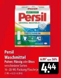 Famila Nord Ost Persil Waschmittel Angebot
