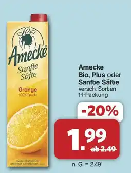 Famila Nord West Amecke Sanfte Säfte Orange Angebot