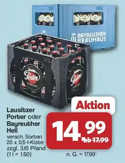 Famila Nord West Lausitzer Porter oder Bayreuther Hell Angebot