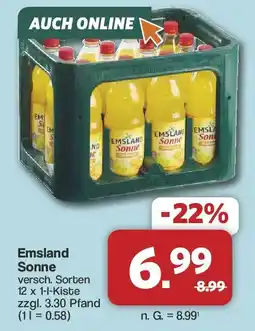 Famila Nord West Emsland Sonne Angebot