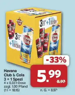 Famila Nord West Havana Club & Cola Angebot