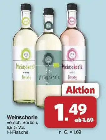 Famila Nord West Weinschorle Angebot