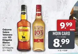 Famila Nord West Osborne Solera Veterano oder 103 Etiqueta Blanca Angebot