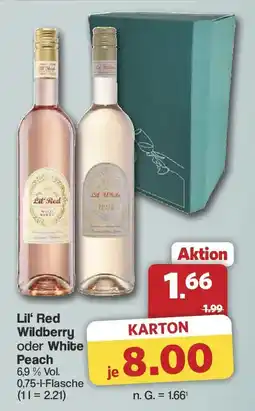Famila Nord West Lil' Red Wildberry oder White Peach Angebot