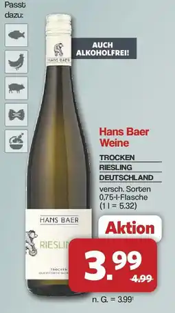 Famila Nord West Hans Baer Weine Riesling Angebot