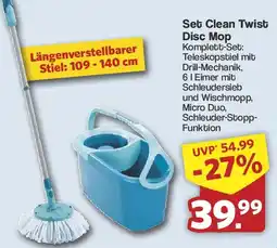 Famila Nord West Set Clean Twist Disc Mop Angebot