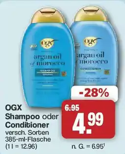 Famila Nord West OGX Shampoo oder Conditioner Angebot