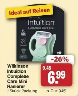 Famila Nord West Wilkinson Intuition Complete Care Mini Rasierer Angebot