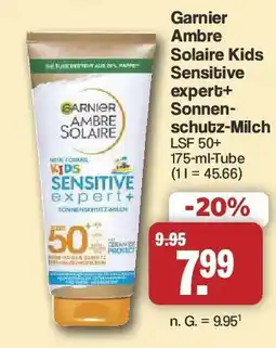 Famila Nord West Garnier Ambre Solaire Kids Sensitive expert+ Sonnenschutz-Milch Angebot