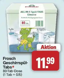 Famila Nord West Frosch Geschirrspül-Tabs Angebot
