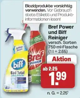 Famila Nord West Bref Power und Biff Reiniger Angebot