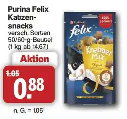 Famila Nord West Purina Felix Katzen-snacks Angebot