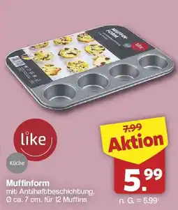 Famila Nord West Muffinform mit Antihaftbeschichtung Angebot