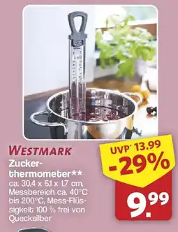 Famila Nord West Westmark Zuckerm thermometer Angebot