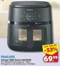 Famila Nord West PHILIPS Airfryer 2000 Series NA230/00 Angebot