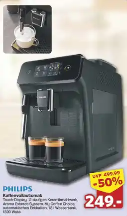 Famila Nord West PHILIPS Kaffeenvollautomat Angebot