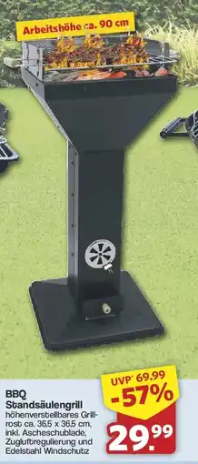Famila Nord West BBQ Standsäulengrill Angebot