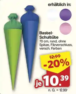 Famila Nord West Bastel-Schultüte Angebot